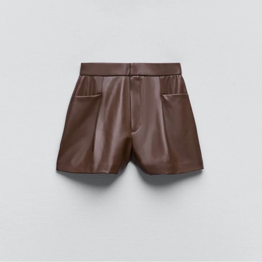 Leather Shorts